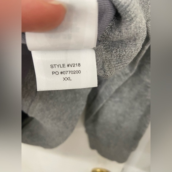 Vuori Jeffrey’s Long Sleeve Crewneck Pullover Heather Grey Size XXL - Picture 9 of 10